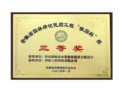 儋州荣获2025“徽园杯”奖三等奖